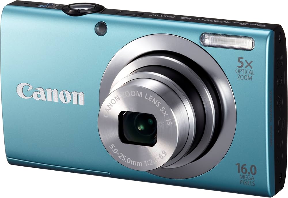 Amazon.co.jp: Canon Digital Camera PowerShot A2400IS Blue 16