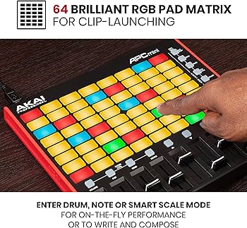 Amazon.com: Akai Professional APC Mini MK2 - USB MIDI Pad