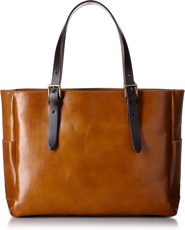 Amazon | [ツェハ] トートバッグ 最高級姫路レザー 日本製 キャメル