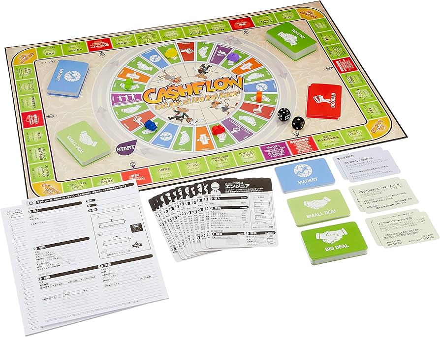 ボードゲーム キャッシュフロー 日本語版 ロバートキヨサキ CASHFLOW