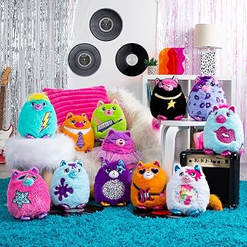 Amazon.com: Basic Fun Misfittens Cats - Surprise Collectible Plush