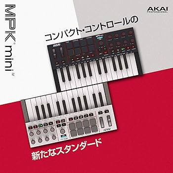 Amazon.co.jp: Akai Professional MPK Mini IV USB-C MIDIキーボード