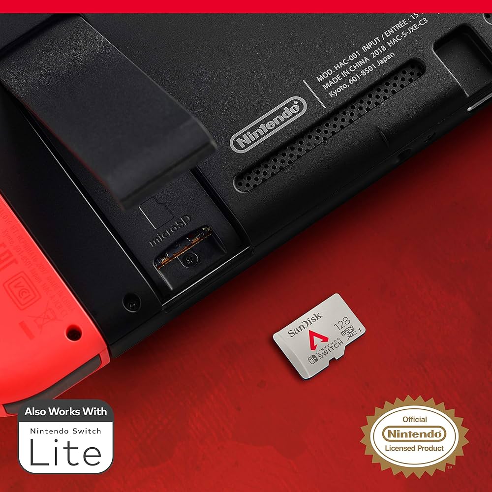 Amazon.co.jp: microSDXC 128GB サンディスク Nintendo Switch用