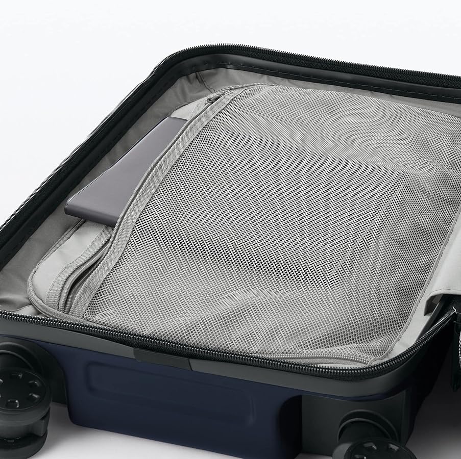 Amazon | 無印良品 キャリーケース(20L) バーを自由に調節できる