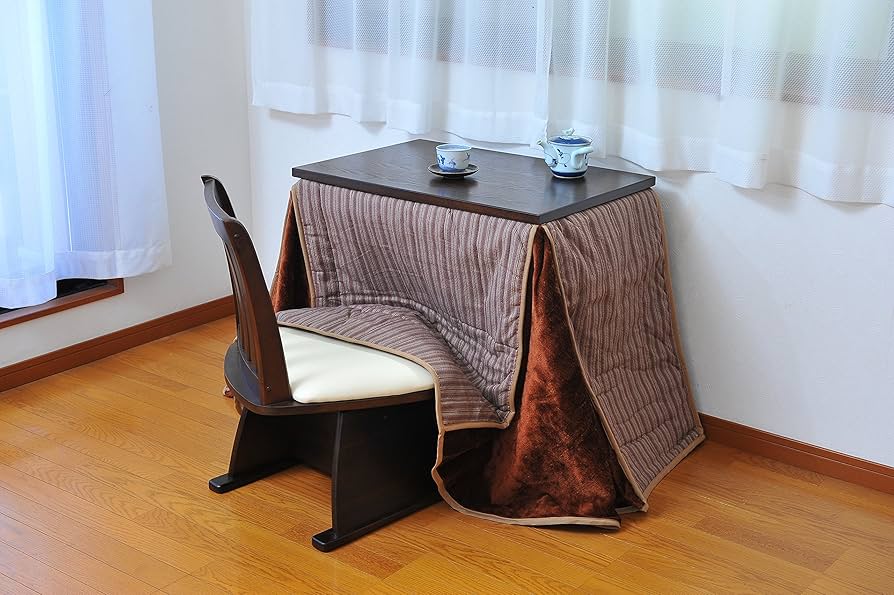 Amazon | 滝口木材 一人用家具調こたつ | 滝口木材 | こたつテーブル