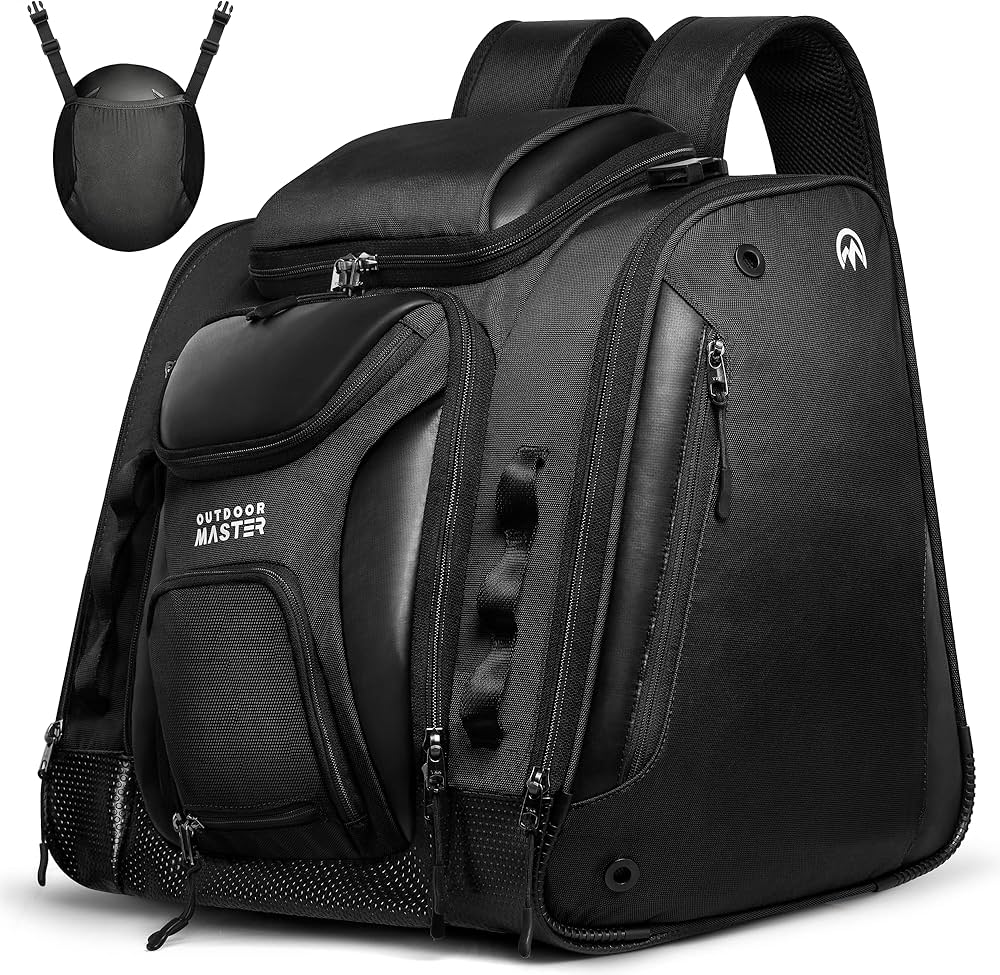 Amazon.co.jp: OUTDOORMASTER ブーツバッグ スキー 55L 大容量 3重撥水