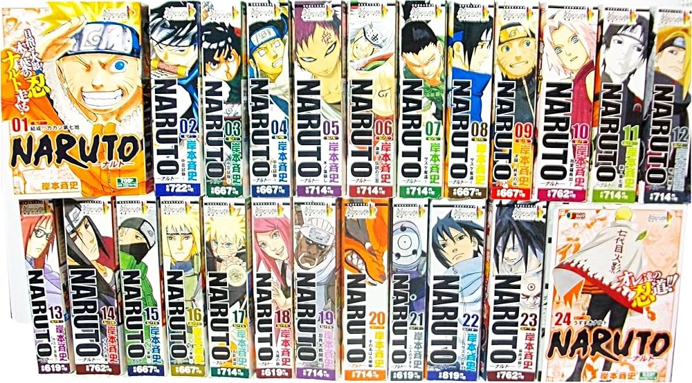 NARUTO-ナルト- コミック 1-24巻セット (SHUEISHA JUMP REMIX