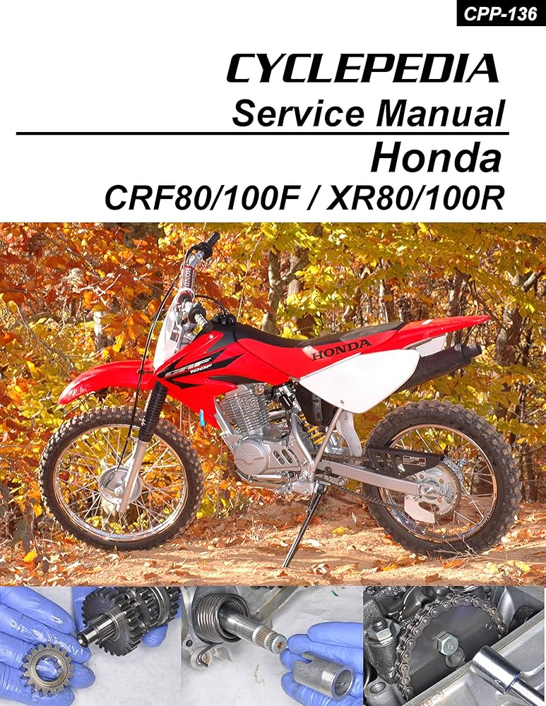 Amazon.com: 1985-2009 Honda CRF80F, CRF100F, XR100R, and XR80R