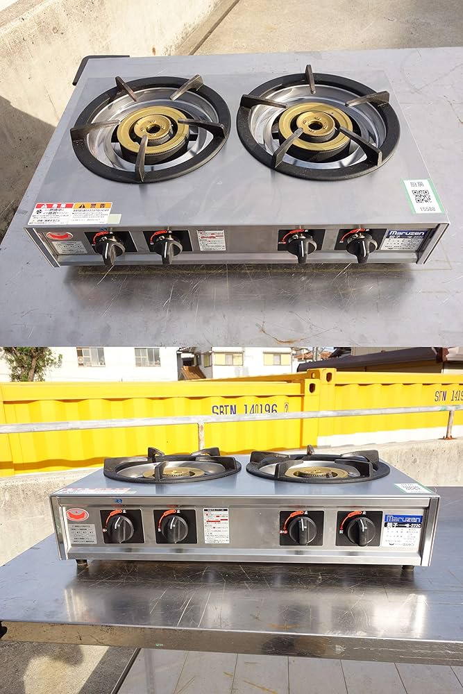 Amazon | マルゼン M-222C ガステーブルコンロ《親子》2口コンロ