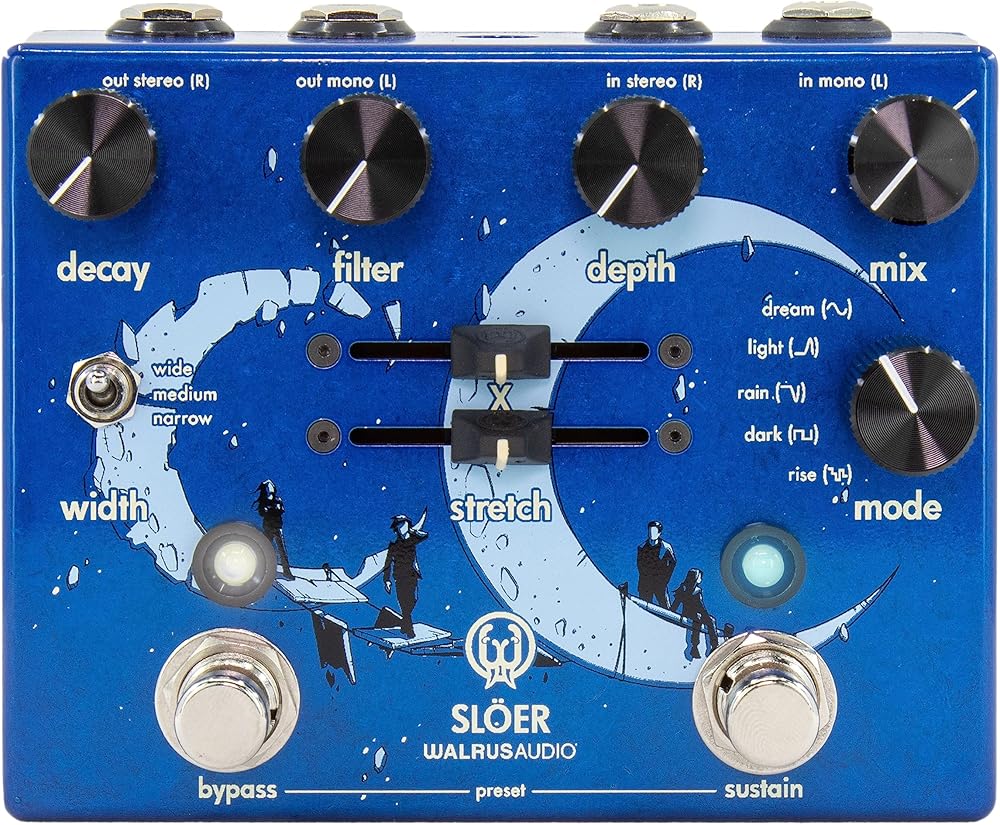 Walrus Audio Sloer Stereo Ambient Reverb - 同社製のマルチ