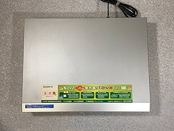 Amazon | SONY スゴ録 RDR-VX30 VHSビデオ一体型DVDレコーダー | Sony