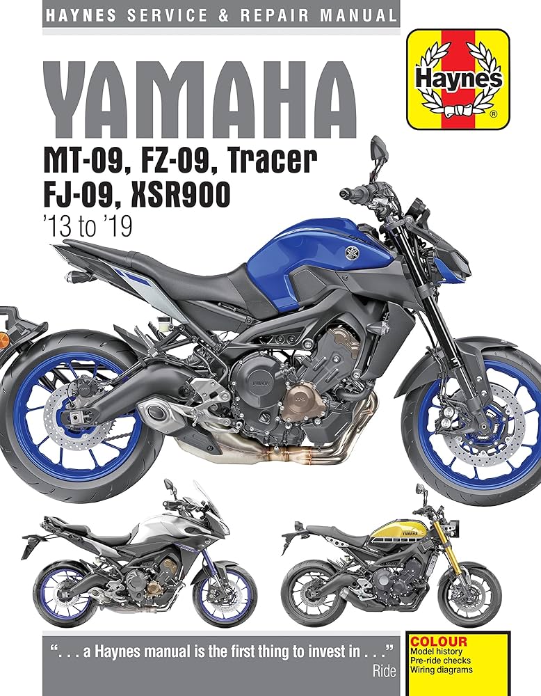 Yamaha MT-09, FZ-09, Tracer, FJ-09, XSR900 Haynes Service & Repair