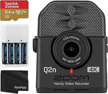 Amazon.co.jp: Zoom Q2n-4K 超高精細ハンディビデオカメラレコーダー