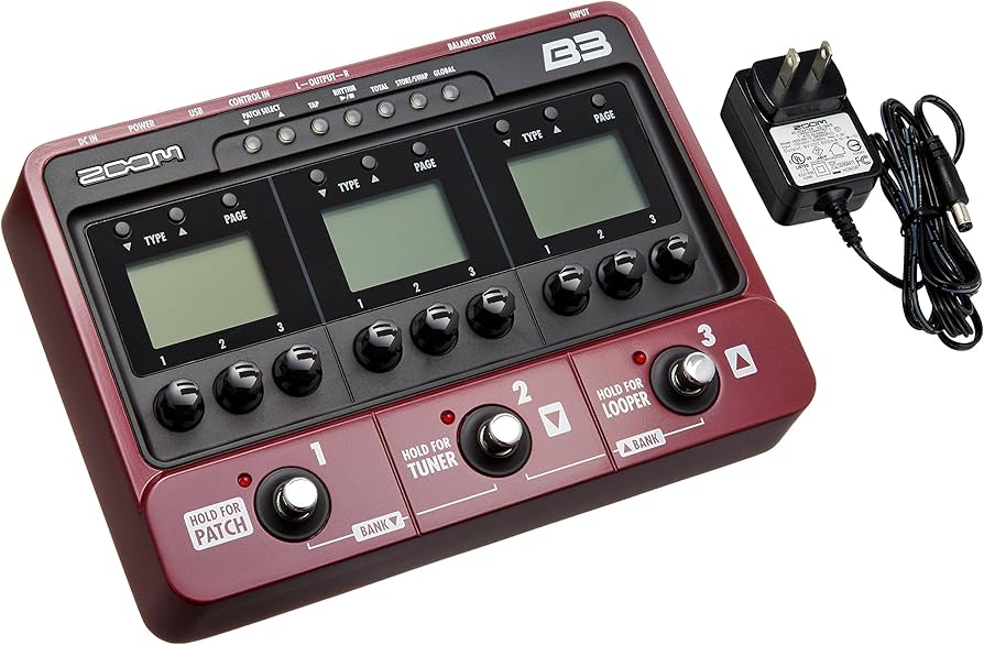 Amazon.co.jp: ZOOM ベース用エフェクト・アンプシミュレーター B3