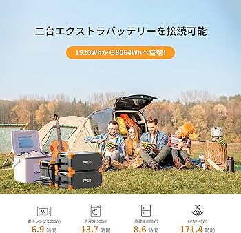 Amazon.co.jp: PECRON ポータブル電源 EB3000-24V 拡張バッテリー