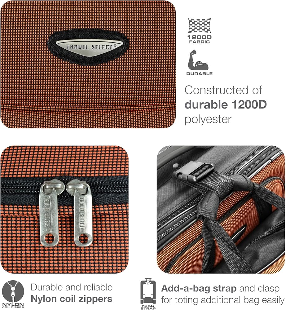 Amazon.com | Travel Select Amsterdam Softside Expandable Luggage