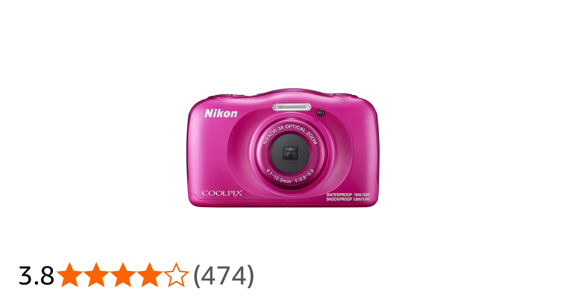 Amazon | Nikon デジタルカメラ COOLPIX W100 防水 W100PK