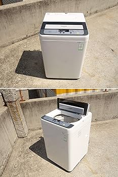 Amazon.co.jp: Panasonic 全自動洗濯機 5kg グレー NA-F50B7-H