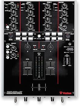 Amazon | Vestax DJミキサー PMC-05Pro IV BLK ブラック MIDI