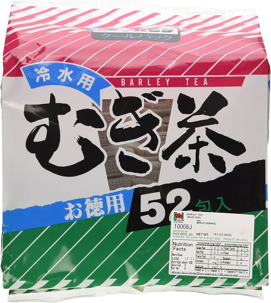 Amazon.com: Tokuyo Hiyashi Mugicha (Mugi Cha) 52 茶包(日本烤大麥茶