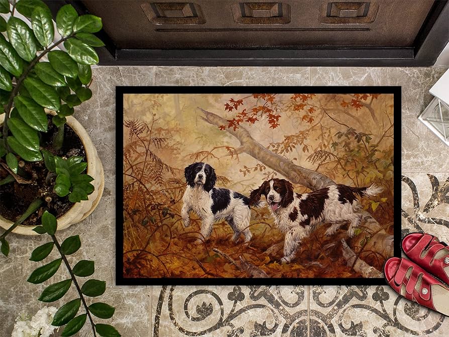 Amazon.co.jp: Caroline's Treasures HEH0139JMAT Springer Spaniels