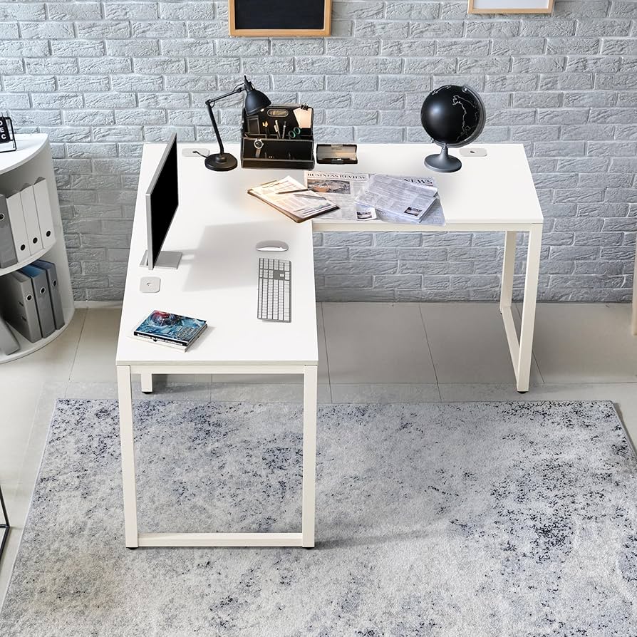 Amazon.com: SHW 55 x 60 Inches Commercial-Grade L-Shape Corner