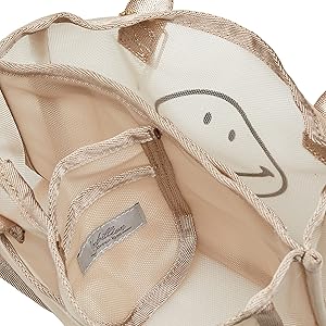 Amazon.co.jp: [cache cache] スマイルモチーフメッシュバッグイン