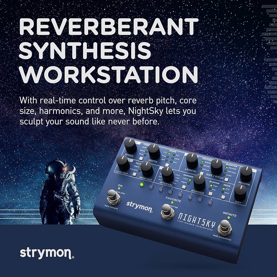 Amazon.com: Strymon NightSky Time-Warped Reverberator Reverb