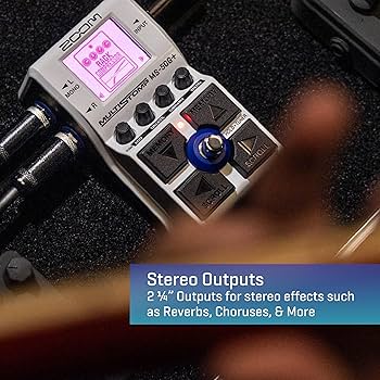 Amazon.com: Zoom MS-50G+ MultiStomp Guitar Effects Pedal with 100