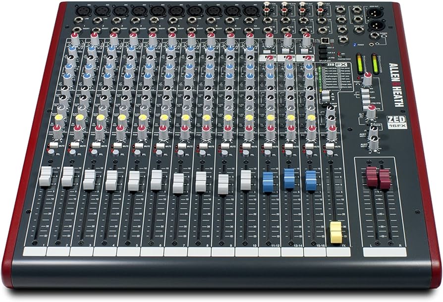 Amazon.com: Allen & Heath ZED-16FX - 16-Channel Touring Quality