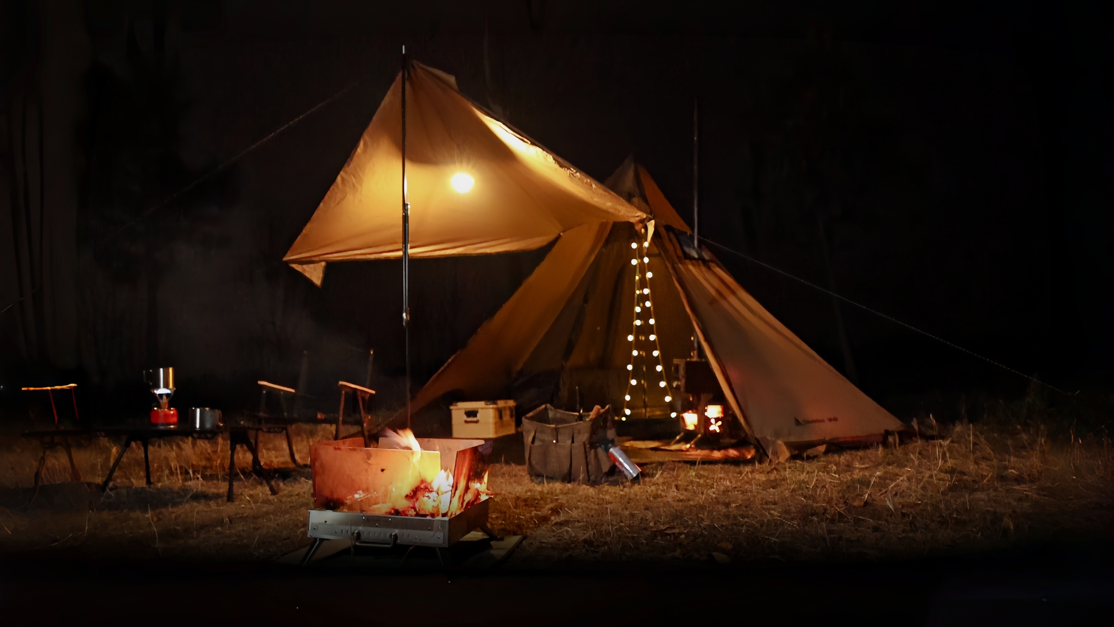 Amazon.com : Hot Tent with Stove Jack Camping Tent Winter Tent 4
