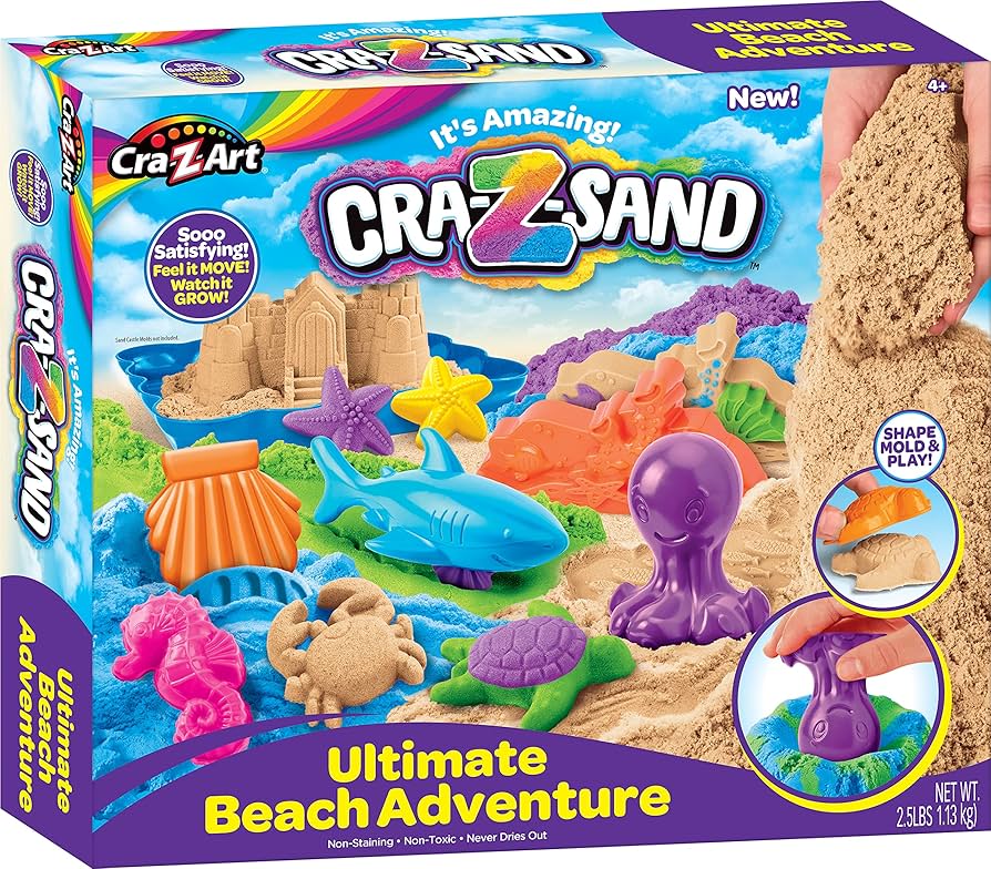 Amazon.com: CRA-Z-Art CRA-Z-Sand Ultimate Beach Adventure Sand