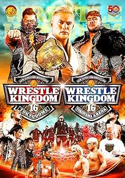 Amazon.co.jp: レッスルキングダム16 2022.1.4&1.5 東京ドーム &1.8 新