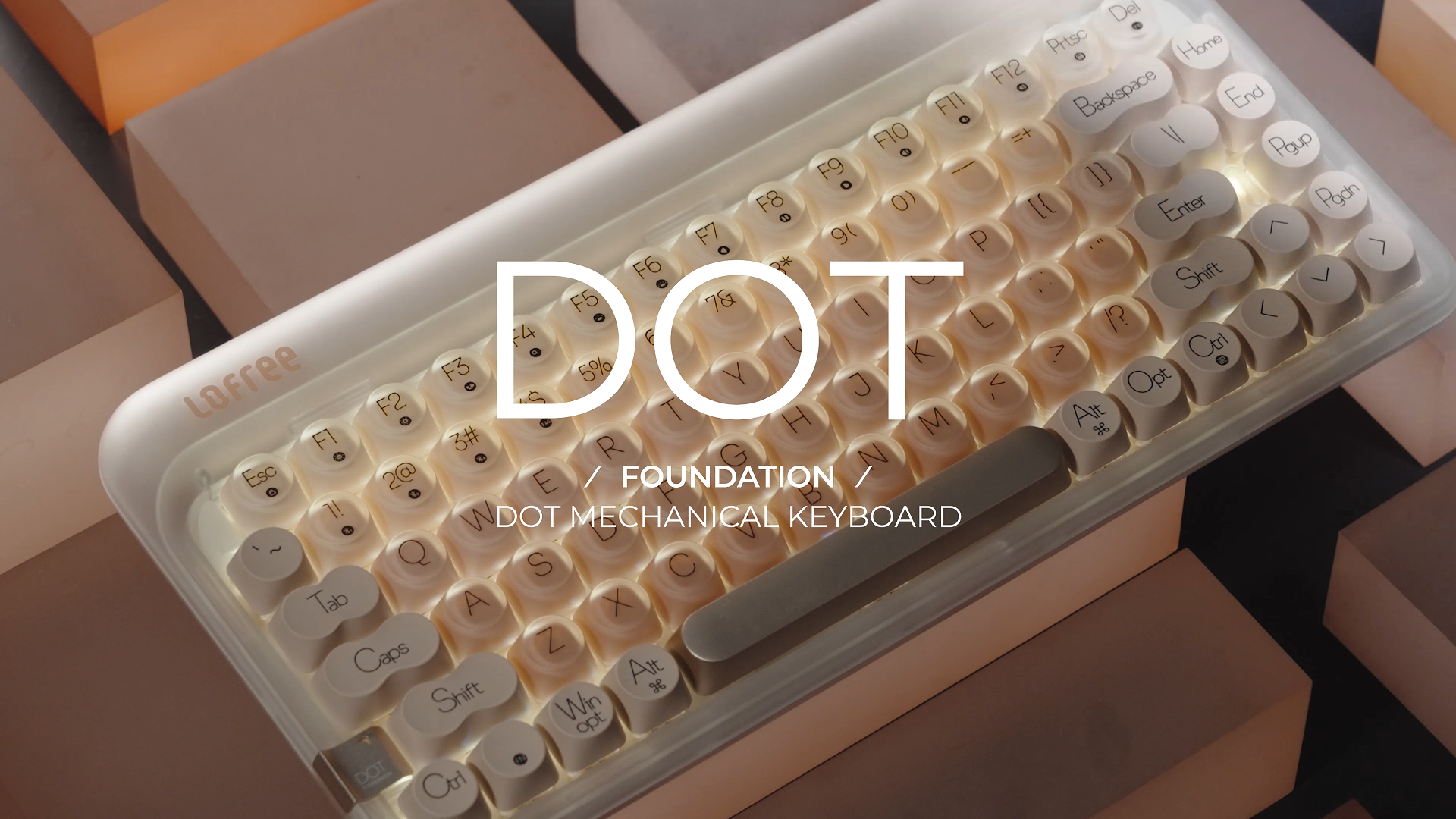 Amazon.com: LOFREE DOT Foundation Mechanical Keyboard with PBT