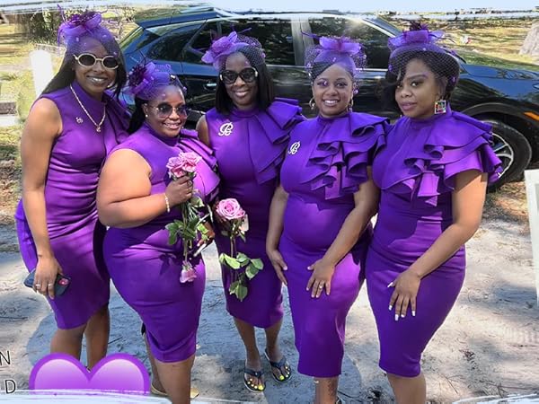 Amazon.com: XXTAXN Women's Cocktail Bodycon Ruffle Sleeveless