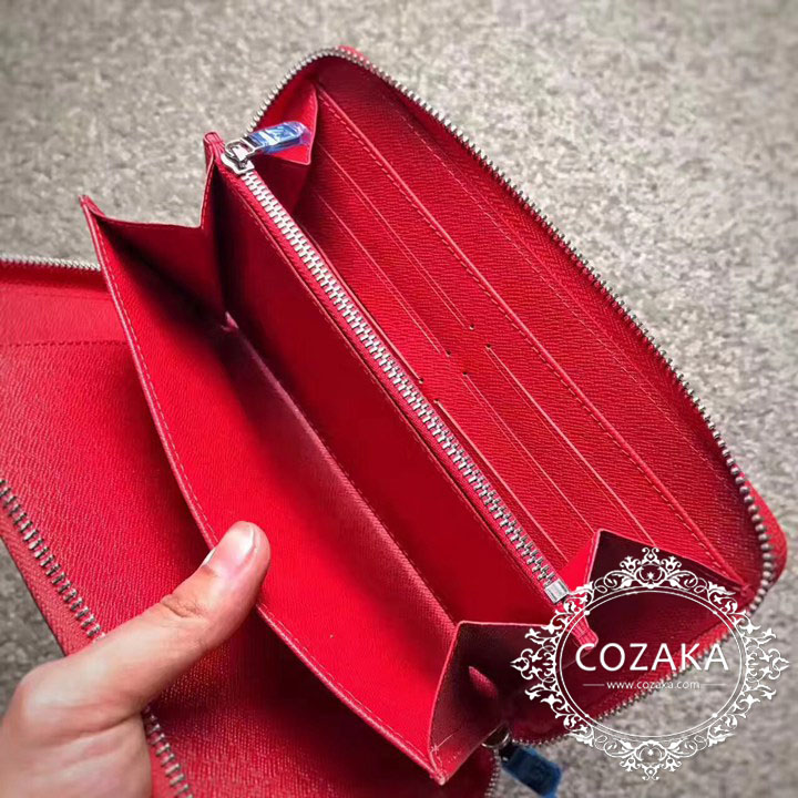 ルイヴィトン×シュプリーム 長財布 エピ louis vuittonxsupreme 財布