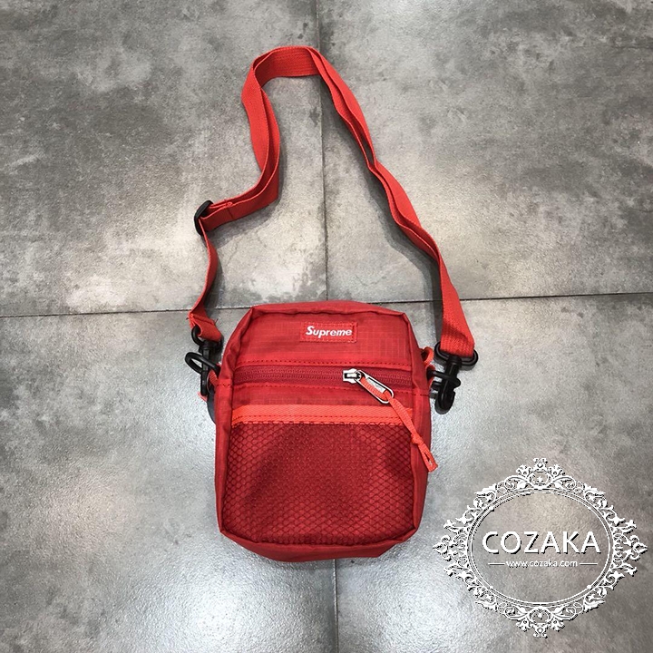 シュプリーム ショルダーバッグ メッシュ supreme shoulder bag