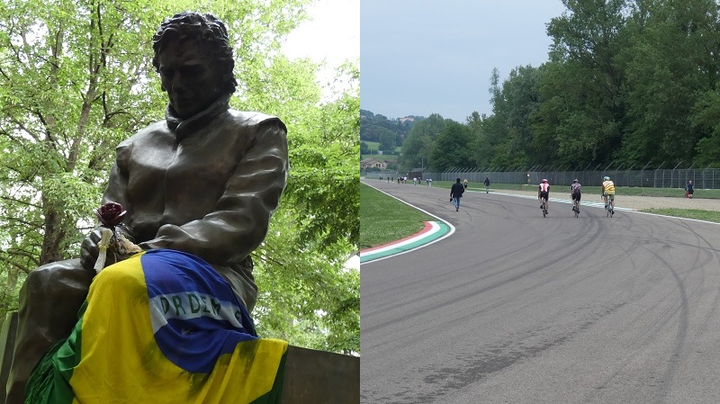 アイルトン・セナに会いにタンブレロへ！ イモラサーキット訪問記