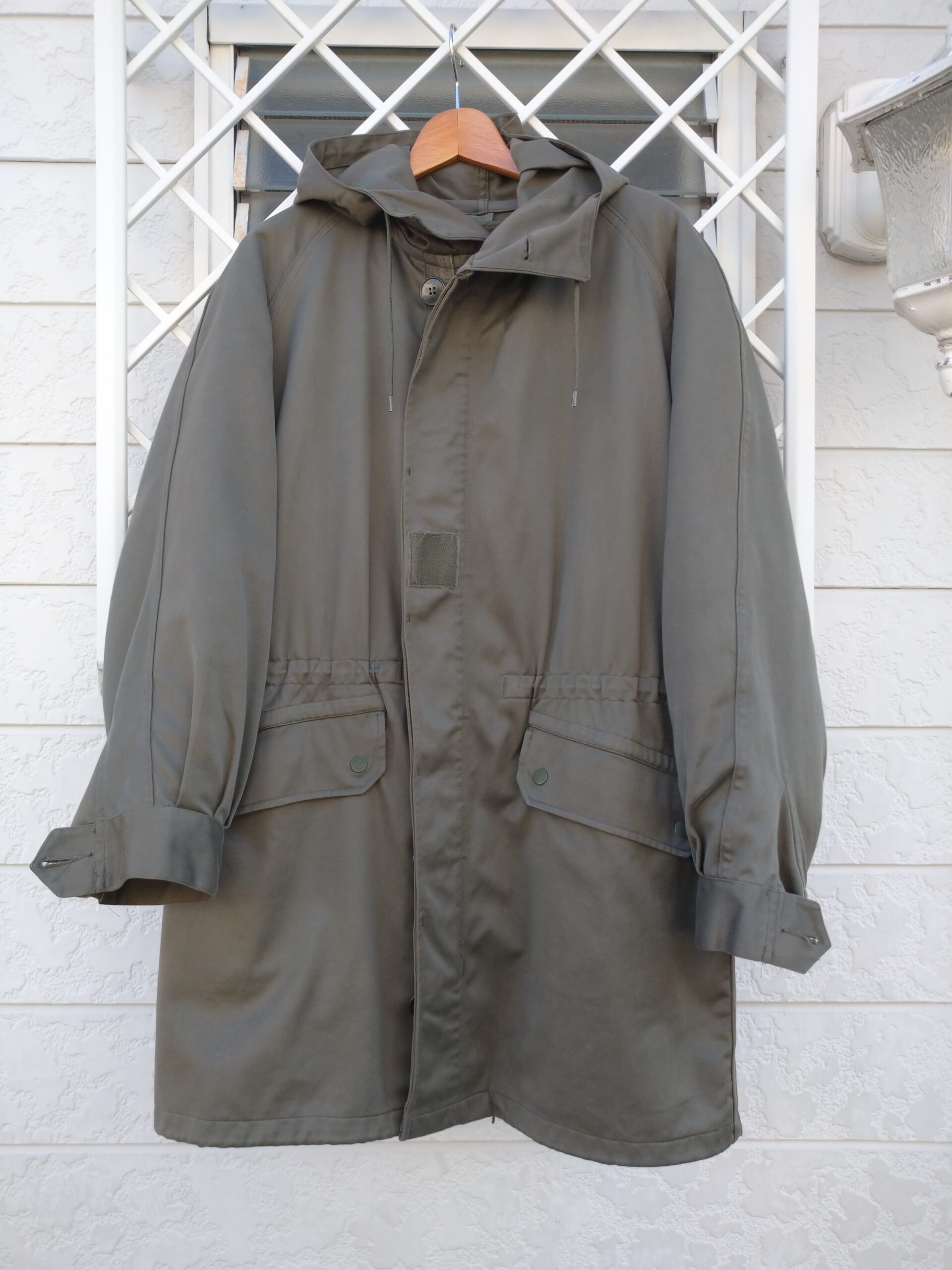 □フランス軍 M-64パーカー をレビュー！【French Army M-64 Field