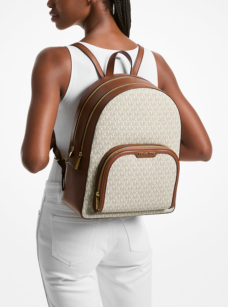 Jaycee Large Logo Backpack in VANILLA - Sale | Michael Kors [US]