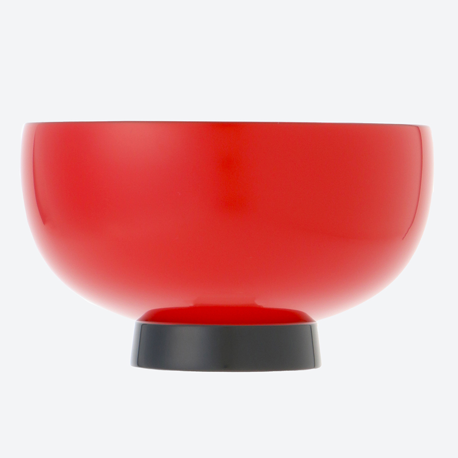 慶塚漆器工房＞汁椀 三輪型 朱内黒 | 石川県輪島市 | 三越伊勢丹