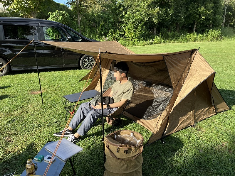 薪ストーブ部屋付きのパップテント！POMOLY STOVEHUT 70 レビュー