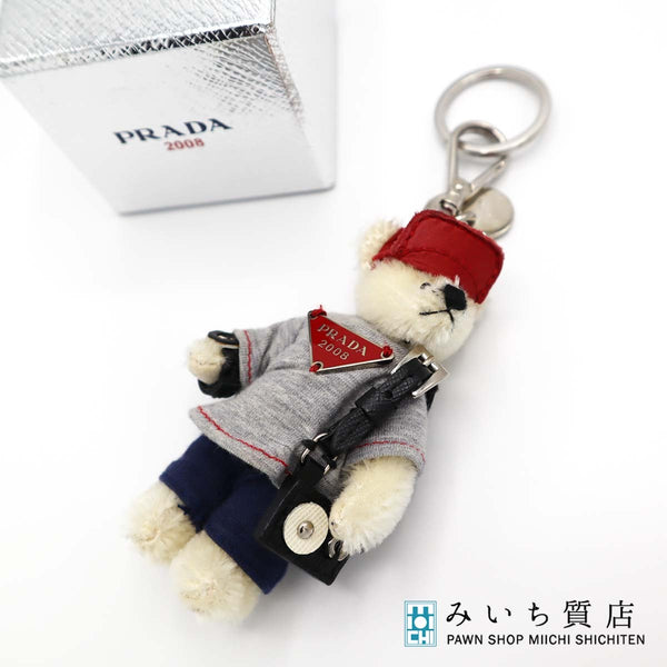 PRADA プラダ キーホルダー 北京五輪 ツーリスト 1AR995 ベアトリック