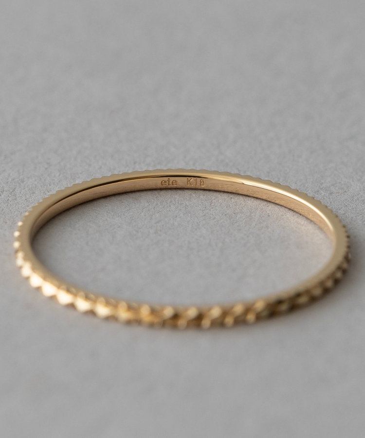 クレール]K18YG エレガンスカット リング（210402） ｜ women