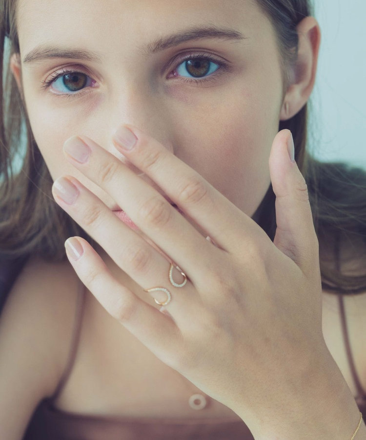 K18YG パーティクル リング（230706） ｜ women（ウィメンズ） ｜ ete