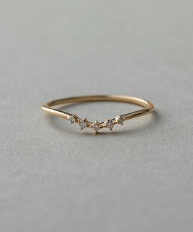 レイヤード] K18YG ダイヤモンド リング（230716） ｜ women