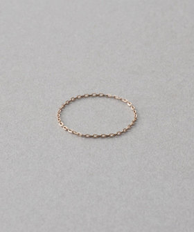 レイヤード] K10YG ボールチェーン リング（711000） ｜ women