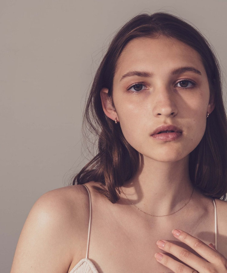 K18MPG ミラーカットチェーン ネックレス（661052） ｜ women