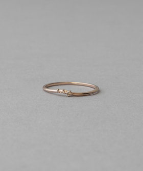 レイヤード] K10MPG ブラウンダイヤモンド リング（721176） ｜ women