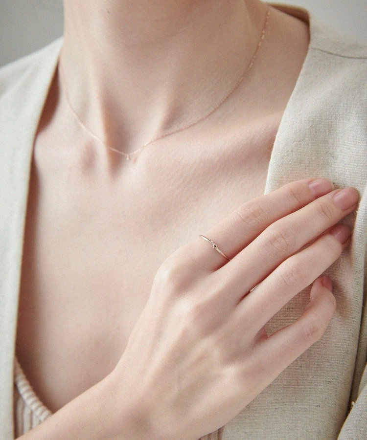 レイヤード] K10MPG ブラウンダイヤモンド リング（721176） ｜ women